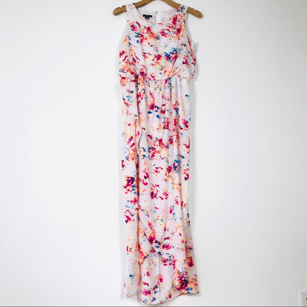 Metaphor Multiple Color Print Art Dress - image 6